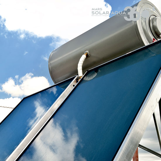 Solar Water Heater – FPC Heat Exchanger Type